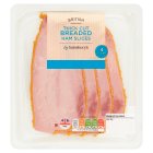 Sainsbury's British Breaded Thick Cut Ham 120g, x4 Slices