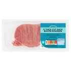 Sainsbury's Unsmoked Thick Cut Back Bacon Rashers x6 300g