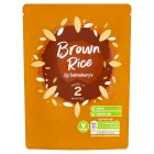 Sainsbury's Microwave Rice Brown 250g