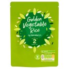Sainsbury's Microwave Rice Golden Vegetable 250g