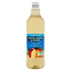 Sainsbury's High Juice Squash White Grape & Peach, No added Sugar 1L