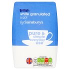 Sainsbury's British White Granulated Sugar 1kg