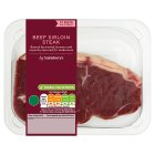 Sainsbury's Northern Irish 21 Day Matured Sirloin Steak 225g