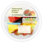 Sainsbury's Watermelon, Mango & Grape 240g