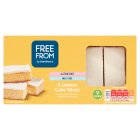 Sainsbury's Free From Lemon Cake Slices x4 138g