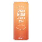 Sainsbury's Spiced Rum & Cola 250ml