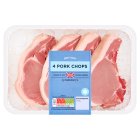 Sainsburys British Pork Chops x4 700g