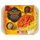 Sainsbury's Indian King Prawn Makhani with Pilau Rice Ready Meal for 1 400g