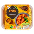 Sainsbury's Indian Chicken Madras with Pilau Rice Ready Meal for 1 400g