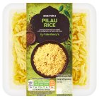 Sainsbury's Indian Pilau Rice Ready Meal Side For 2 400g