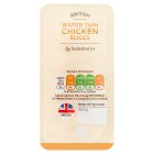 Sainsbury's British Wafer Thin Cooked Chicken Slices 70g