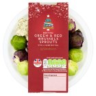 Sainsbury's Red & Green Brussels Sprouts 400g