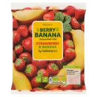 Sainsbury's Frozen Berry Banana Smoothie Mix Strawberry & Banana 450g