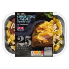 Sainsbury's Just Cook British Gammon Steaks Cheese & Pineapple x2 345g