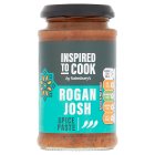 Sainsbury's Rich Rogan Josh Curry Paste, Inspired to Cook 200g