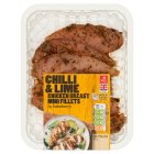 Sainsbury's Chilli & Lime British Chicken Breast Fillets 320g