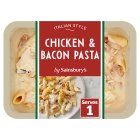 Sainsbury's Chicken & Bacon Pasta Ready Meal For 1 400g