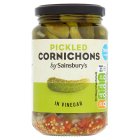 Sainsbury's Pickled Cornichons in Vinegar 340g (180g*)