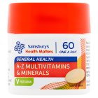 Sainsbury's A-Z Multivitamins & Minerals Tablets 1 a Day x60