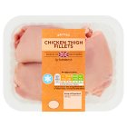 Sainsbury's British Fresh Chicken Thigh Fillets Skinless & Boneless 320g