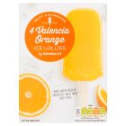 Sainsbury's Valencia Orange Ice Lollies 4x75g