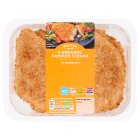 Sainsbury's Fresh Breaded British Chicken Steaks x4 505g