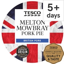 Tesco Small Melton Mowbray Pork Pie 145G