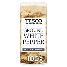 Tesco Ground White Pepper 100G