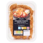 Sainsbury's Breaded Fresh British Chicken Mini Fillets 305g