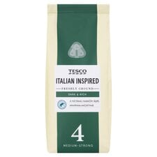 Tesco Italian Inspired Blend Ground Coffee 227G