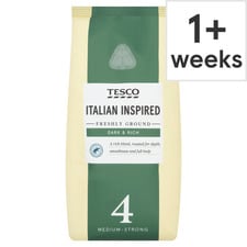 Tesco Italian Inspired Blend Ground Coffee 454G