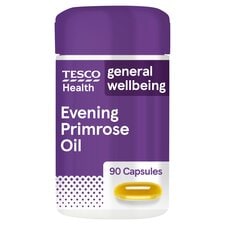 Tesco Health Evening Primrose Oil Capsules 1000Mg 90s