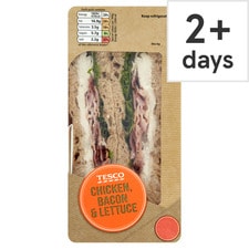 Tesco Chicken Bacon & Lettuce Sandwich