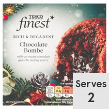 Tesco Finest Belgian Chocolate Bombe 227G