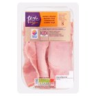 Sainsbury's Honey Roast Wafer Thin Yorkshire Cured Ham Slices, Taste the Difference x8 120g