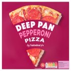 Sainsbury's Deep Pan Pepperoni Pizza 374g