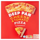 Sainsbury's Deep Pan Cheese & Tomato Pizza 387g