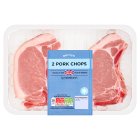 Sainsbury's British Pork Chops x2 350g