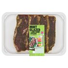 Sainsbury's Lamb Rump Steaks Mint Glaze 300g