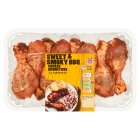 Sainsbury's Sweet & Smoky British Chicken Drumsticks 900g