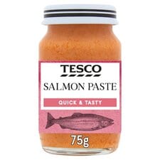 Tesco Salmon Paste 75G