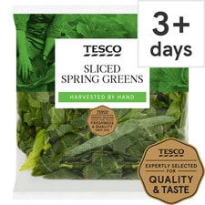 Tesco Sliced Greens 300G