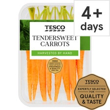 Tesco Tendersweet Carrots 150G