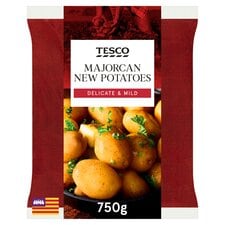 Tesco Seasonal New Potatoes 750G