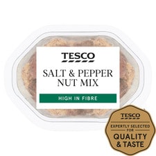 Tesco Salt & Pepper Nut Mix Snack Pack 55G