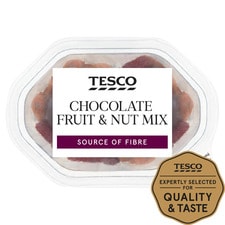 Tesco Chocolate Fruit & Nut Mix Snack Pack 60G