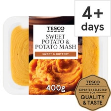 Tesco Sweet Potato & Potato Mash 400G