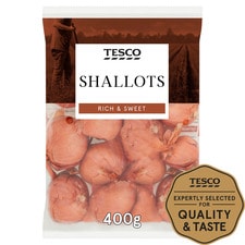 Tesco Shallots Onions 400G