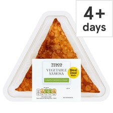 Tesco Extra Large Vegetable Samosa 98G