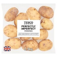 Tesco Perfectly Imperfect Potatoes 2.5Kg